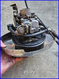 00-01 Harley Davidson Flht Electra Glide Carburetor Air Cleaner Housing Carb
