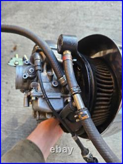 00-01 Harley Davidson Flht Electra Glide Carburetor Air Cleaner Housing Carb