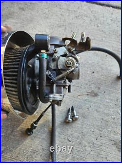 00-01 Harley Davidson Flht Electra Glide Carburetor Air Cleaner Housing Carb