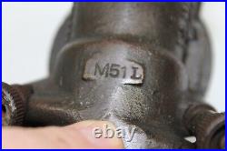 1937-39 Harley UH ULH Big Twin Flathead Linkert M51L Carburetor RARE Wolfe