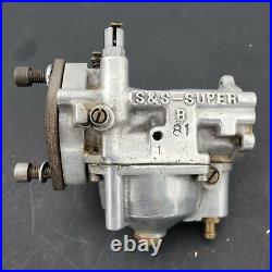 1960 Harley Panhead EL FLH Shovelhead S&S Super-B Carburetor