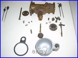 2 Harley Davidson Linkert M-74 B Carburetors, manifolds and air cleaner cover