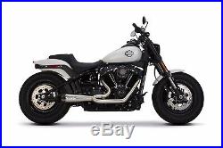 2018-2020 Harley Davidson Softail Fat Bob Two Brothers Full Exhaust System Carb