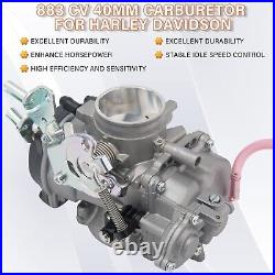 40mm CV Carburetor for Harley Davidson Direct Replacement & Performance Booster