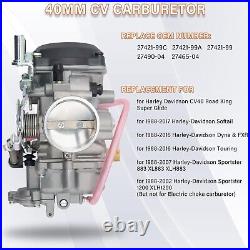 40mm CV Carburetor for Harley Davidson Direct Replacement & Performance Booster