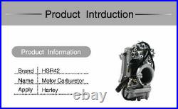 42mm Carburetor For Harley Davidson HSR42 TM42-6 Evo Evolution Twin Cam