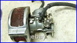 87 Harley Davidson XL 883 Sportster carb carburetor and air filter cleaner box