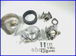 88 Harley Sportster XL 1200 883 S&S Carb Carburetor Air Intake K&N Filter Kit