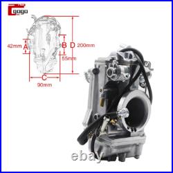 Brand New Carburetor Fit For Evo Electra Glide Harley HSR42mm Evo Dyna Twin Cam