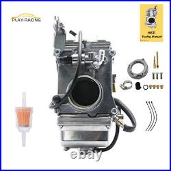 Carb Carburetor For Mikuni HSR TM42-6 42mm HSR42mm Harley Evo Evolution Twin Cam