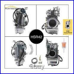 Carb Carburetor For Mikuni HSR TM42-6 42mm HSR42mm Harley Evo Evolution Twin Cam