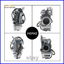 Carb Carburetor For Mikuni HSR TM42-6 42mm HSR42mm Harley Evo Evolution Twin Cam