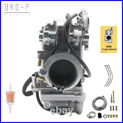 Carb Carburetor For TM42-6 Mikuni HSR42 HSR 42mm Harley Davidson EVO & Twincam