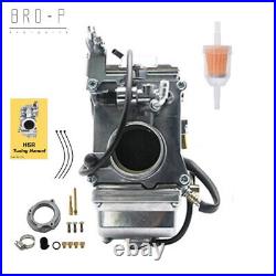 Carb Carburetor For TM42-6 Mikuni HSR42 HSR 42mm Harley Davidson EVO & Twincam