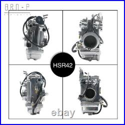 Carb Carburetor For TM42-6 Mikuni HSR42 HSR 42mm Harley Davidson EVO & Twincam