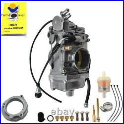 Carb Fit For HSR48 Polished Finish HSR48 42-6265 HSR 48mm Race Carburetor New