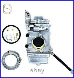 Carb Fits For Harley Davidson 45mm HSR45 Evo TwinCam TM45 Carburetor US