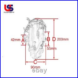 Carburetor & Choke Cable 426232 for Mikuni Harley Davidson HD HSR42 Twin Cam