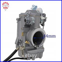 Carburetor For 42mm Harley HSR42 Evo Evolution Twin Cam TM42 with Choke Cable