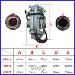 Carburetor For 45mm HSR45 Smoothbore Harley Davidson TM45 EVO Twin Cam