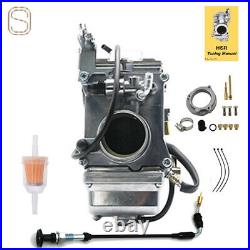 Carburetor For Harley Davidson HSR42 42mm TM42-6 Evo Twin Cam with Choke Cable