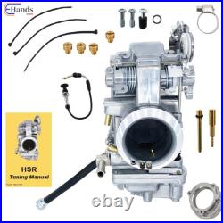 Carburetor For Mikuni HSR45 45mm Carb Harley EVO Twin Cam TM45-2K WithChoke Cable