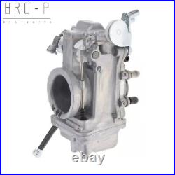 Carburetor For Mikuni HSR45 45mm Harley EVO Twin Cam TM45-2K Smoothbore Polished