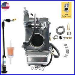 Carburetor With Choke Cable For Mikuni HSR42 42mm Harley Davidson EVO Twin Cam