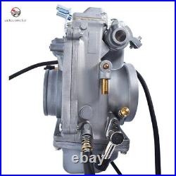 Carburetor With Choke Cable For Mikuni HSR45 Harley-Davidson EVO Twin Cam TM45