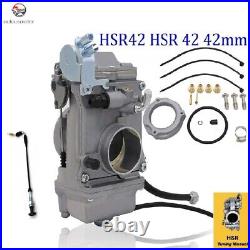 Carburetor With Choke Cable For Mikuni Harley Davidson HSR42mm Twin Cam TM42-6