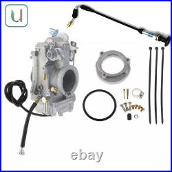 Carburetor With Choke Cable for Mikuni Harley HSR45 HSR 45mm EVO Twin Cam TM45-2K