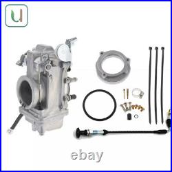 Carburetor With Choke Cable for Mikuni Harley HSR45 HSR 45mm EVO Twin Cam TM45-2K