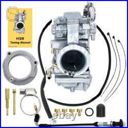 Carburetor WithChoke Cable for Harley HSR45 HSR 45mm EVO Twin Cam TM45 Polished