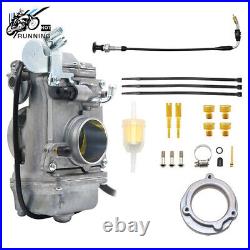 Carburetor withChoke Cable for Mikuni 42mm Harley HSR42 Evo Evolution Twin Cam