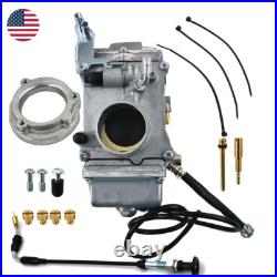Fits HSR42mm HD HSR42 Evo Twin Cam TM42-6 XLH1200 Carb Carburetor & Choke Cable