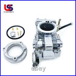 Fits Mikuni HSR45 HSR 45mm Polished Performance Pumper Carburetor TM45 2PK