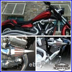 For Harley Davidson Carburetor Delphi V-Twin Cone Spike Air Cleaner Kit Filter