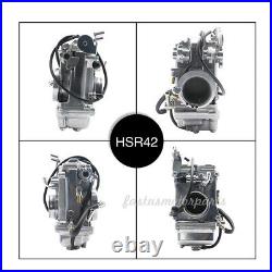 For Mikuni HSR42mm HSR TM42-6 42mm Carb Carburetor Evo Evolution Twin Cam
