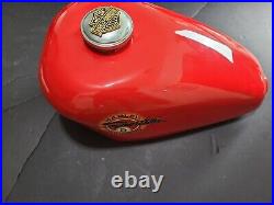 HARLEY DAVIDSON Sportster XL OEM 2.2 Gallon carburetor Motorcycle Fuel Gas Tank