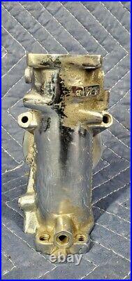 HARLEY LINKERT M-74B Carburetor Body, Panhead Knucklehead Flathead CHROME