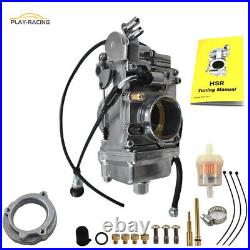 HSR48 48mm Race Carburetor For Harley Sportster 1200 883 Softail Custom FXS Dyna