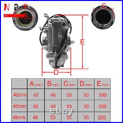 HSR48 Polished Finished Race Carburetor For HSR48 HSR48 42-6265 482X 14-2037