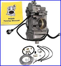 HSR48 mm Race Carburetor 48-2 for HSR 42-6265 482X 14-2037 Polished Finished