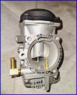 Harley CV 27412-99 Carb Stock Twin Cam Cruise Fits 1999-06 45/190 Rebuilt K3