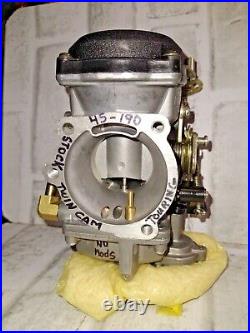 Harley CV Carb 27412-99 All Stock Twin Cam Cruise No Mods 45/190 K1