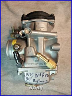 Harley CV Carb 27486-92 Stock for All EVO Big Twin 80 42/170 rebuilt M3