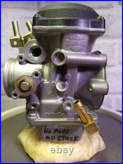 Harley CV carb 27414-99 nice All Stock fits 2000 up Twin Cam 45/190 rebuilt D1