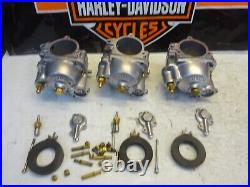 Harley Davidson BT's XL's Custom's 3 Used S&S SUPER G SHORTY Carburetors