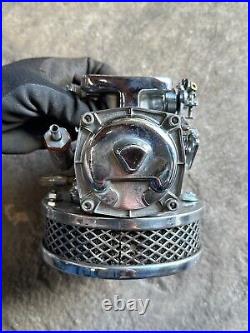 Harley Davidson CHROME SU Carburetor and Elbow Intake Adaptor