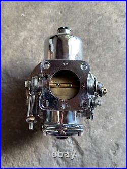 Harley Davidson CHROME SU Carburetor and Elbow Intake Adaptor